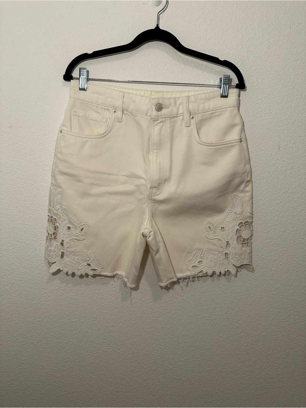 Marks & Spencer Denim Cutout Shorts, Women’s 29